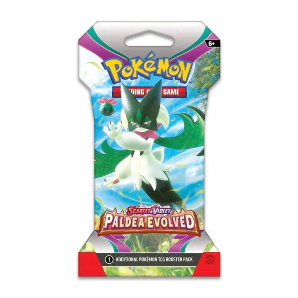 Trading Card Game Scarlet and Violet Paldea Evolved Blister Pack 144 Pack Case – Official TCG Product - Image 3