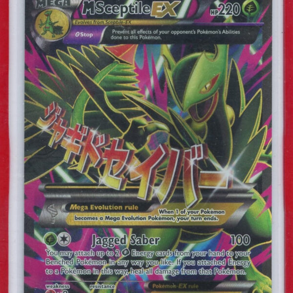 Trading Card Game Mega Sceptile EX Ancient Origins Full-Art #85/98 – Official TCG Product