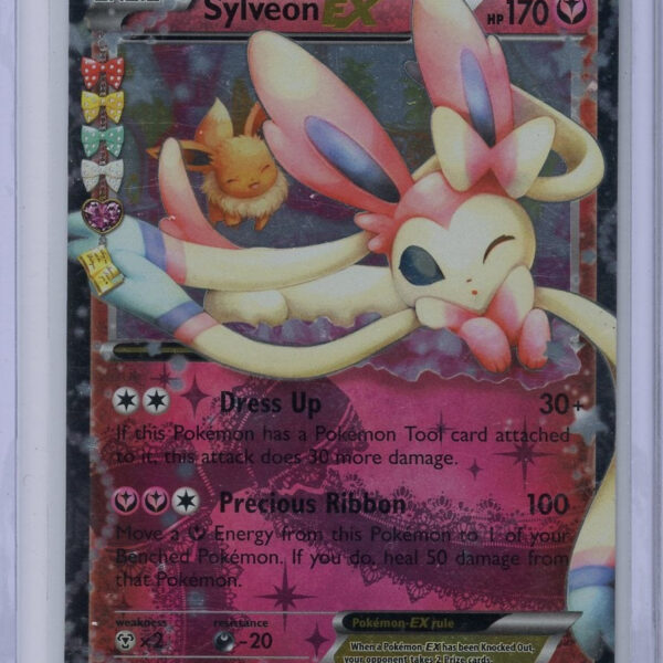 Trading Card Game Sylveon EX XY Generations Radiant Collection #RC21/RC32 – Official TCG Product