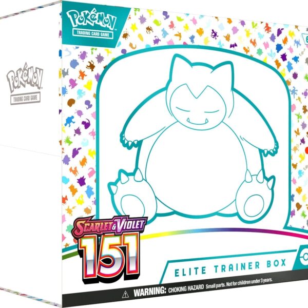 Trading Card Game TCG Scarlet and Violet 151 - Elite Trainer Box – Complete Trainer Kit with Accessories