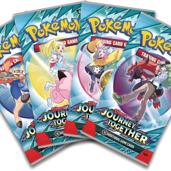 Trading Card Game TCG Journey Together Booster Packs - SET OF 4 – Authentic Japanese Cards